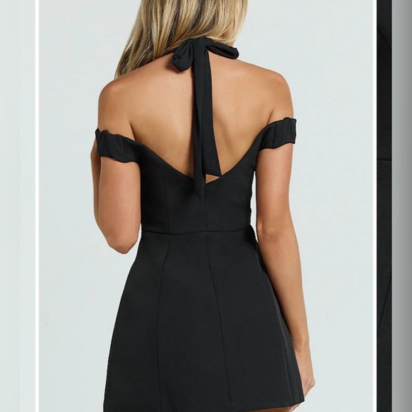 Showpo black mini dress size XS - Picture 3 of 5